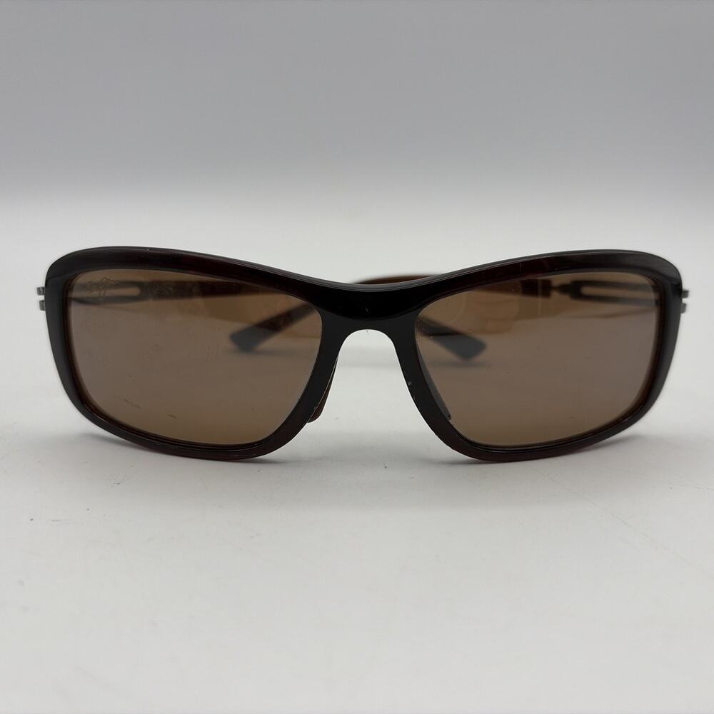 Maui Jim Kihei MJ 211 26 Titanium Rootbeer Frame + HCL Bronze Polarized Lenses‎